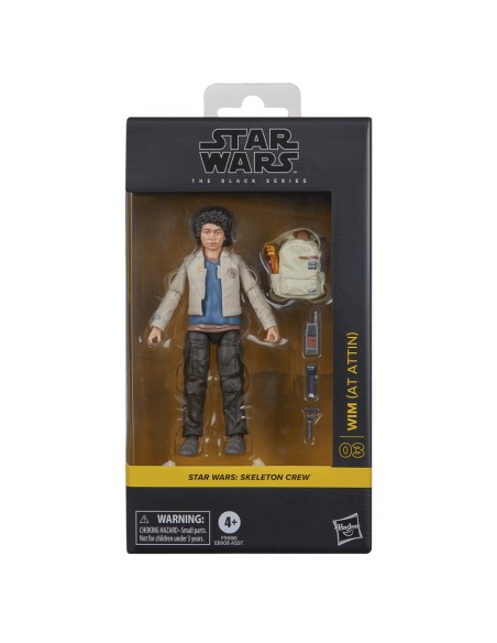 FIGURA DE ACCIÓN STAR WARS THE BLACK SERIES SKELETON CREW WIM (AT ATTIN)