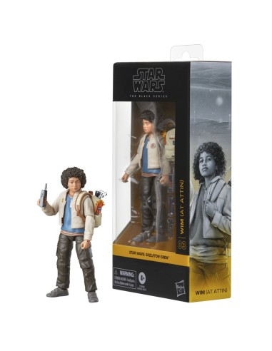 FIGURA DE ACCIÓN STAR WARS THE BLACK SERIES SKELETON CREW WIM (AT ATTIN)