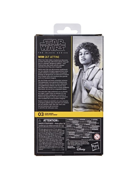 FIGURA DE ACCIÓN STAR WARS THE BLACK SERIES SKELETON CREW WIM (AT ATTIN)