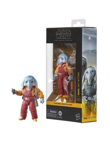 FIGURA DE ACCIÓN STAR WARS THE BLACK SERIES SKELETON CREW NEEL (AT ATTIN)