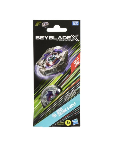 TROMPO BEYBLADE X KIT DE REFUERZO KEEL SHARK 3-60LF