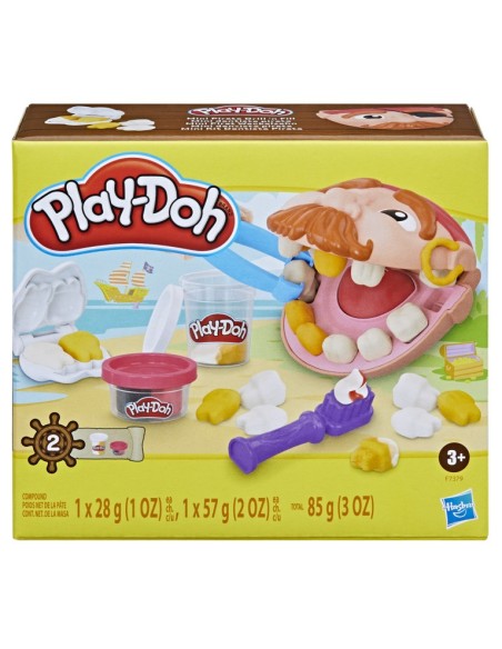 MASAS PLAY DOH MINI DENTISTA BROMISTA PIRATA