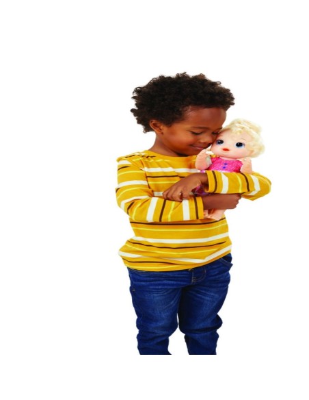 MUÑECA BABY ALIVE BEBÉ BATIDOS MÁGICOS FRESA CABELLO RUBIO