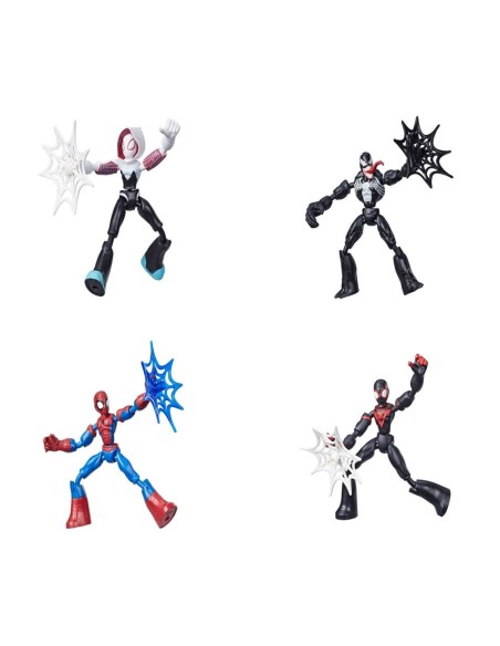 FIGURA SPIDERMAN BEND AND FLEX SURTIDO