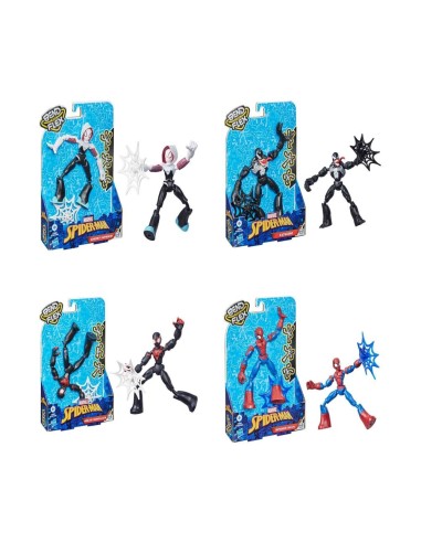 FIGURA SPIDERMAN BEND AND FLEX SURTIDO