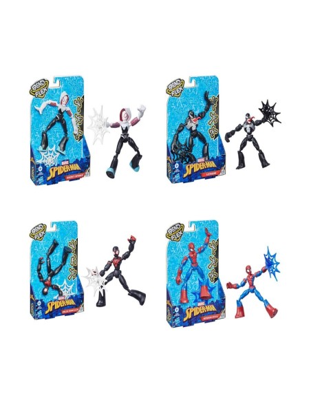 FIGURA SPIDERMAN BEND AND FLEX SURTIDO