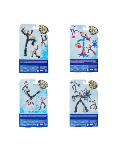 FIGURA SPIDERMAN BEND AND FLEX SURTIDO