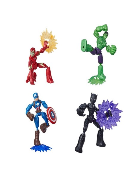 FIGURA AVENGERS BEND AND FLEX SURTIDO