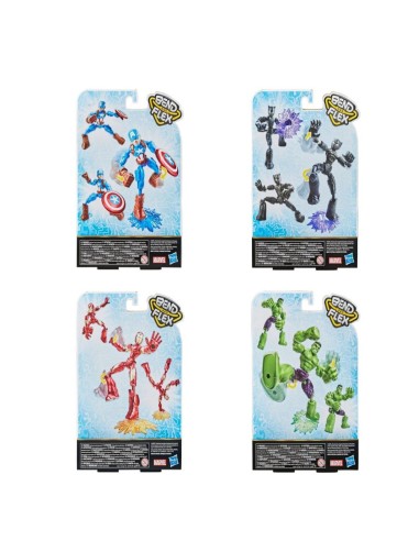 FIGURA AVENGERS BEND AND FLEX SURTIDO
