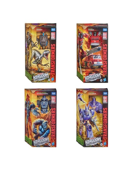 FIGURA FAN TRANSFORMERS KINGDOM SURTIDO B