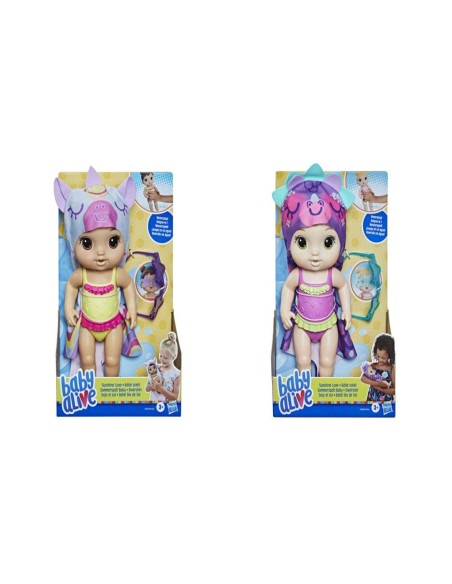 MUÑECA BABY ALIVE BEBE DIVERSIÓN BAJO EL SOL SURTIDO