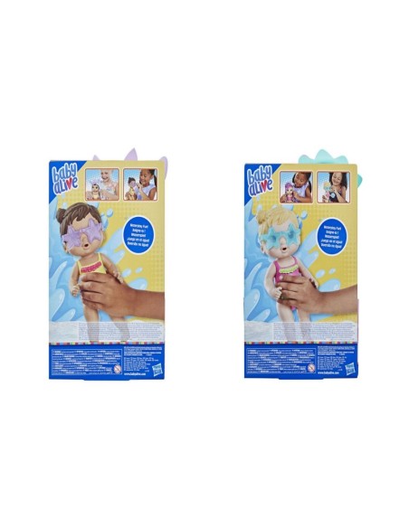 MUÑECA BABY ALIVE BEBE DIVERSIÓN BAJO EL SOL SURTIDO