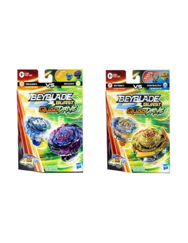 TROMPO BEYBLADE BURST QUAD DRIVE VS SURTIDO