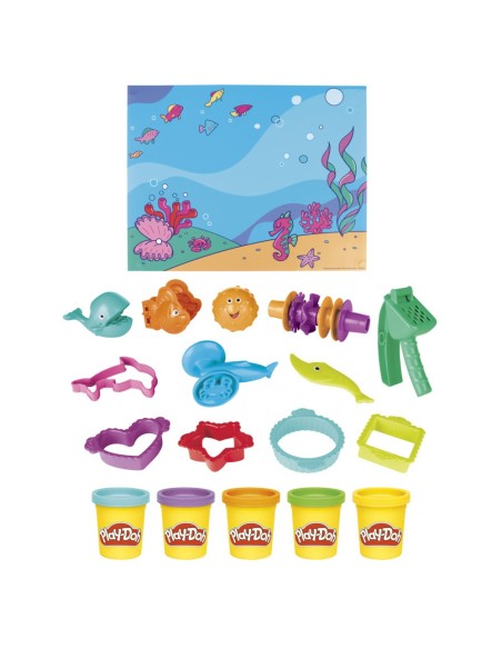 MASAS PLAY DOH AMIGOS DEL MAR
