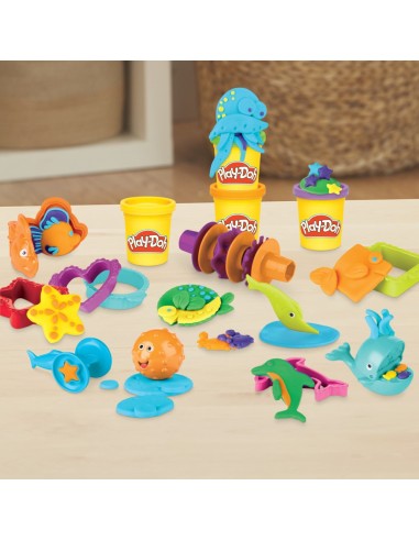 MASAS PLAY DOH AMIGOS DEL MAR