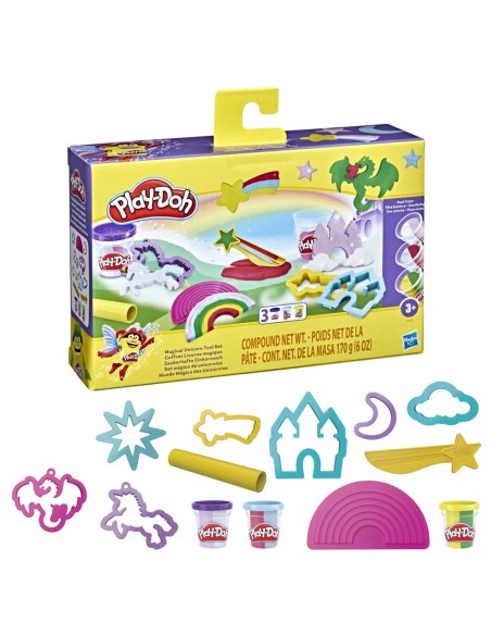 MASAS PLAY DOH SET MÁGICO DE UNICORNIOS