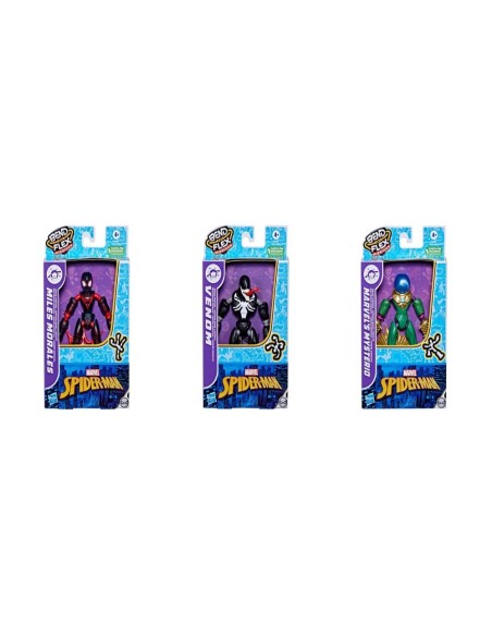 FIGURA SPIDERMAN BEND AND FLEX MISSIONS SURTIDO