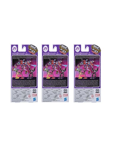 FIGURA SPIDERMAN BEND AND FLEX MISSIONS SURTIDO