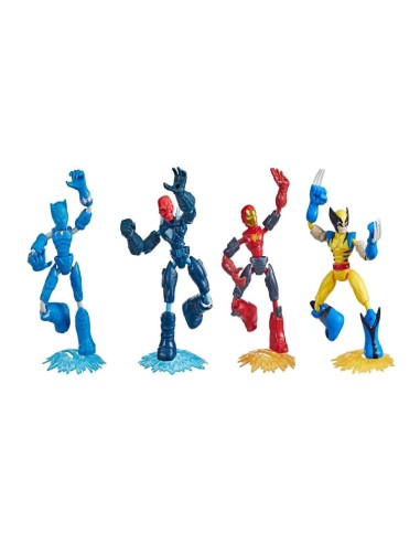 FIGURA MARVEL BEND AND FLEX MISSIONS SURTIDO