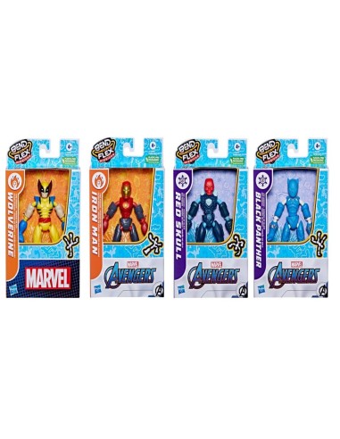 FIGURA MARVEL BEND AND FLEX MISSIONS SURTIDO