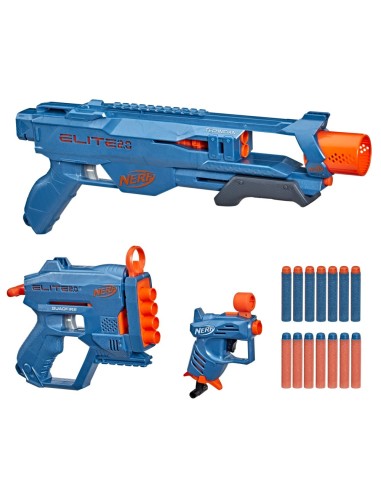 LANZADOR NERF ELITE 2.0 SET LOADOUT