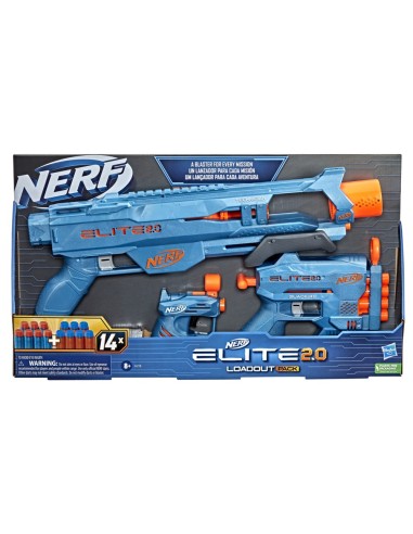 LANZADOR NERF ELITE 2.0 SET LOADOUT