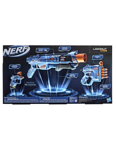 LANZADOR NERF ELITE 2.0 SET LOADOUT