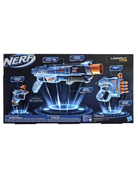 LANZADOR NERF ELITE 2.0 SET LOADOUT