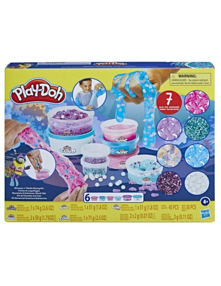 MASAS PLAY DOH KIT DE MEZCLAS CONCHAS MARINAS
