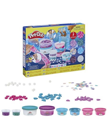 MASAS PLAY DOH KIT DE MEZCLAS CONCHAS MARINAS
