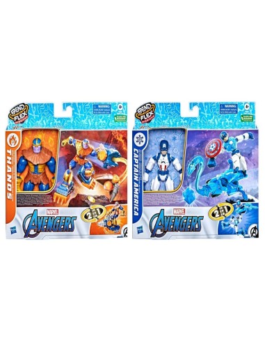 FIGURA MARVEL BEND AND FLEX MISSIONS SURTIDO B