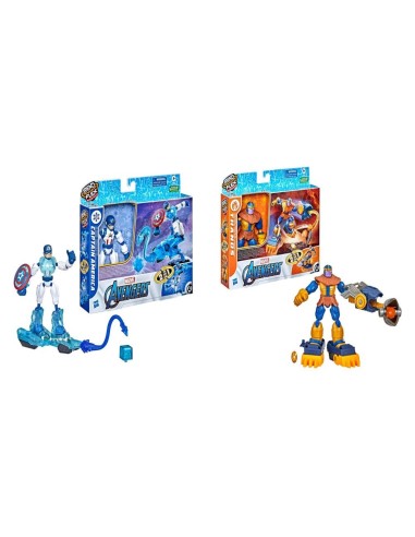 FIGURA MARVEL BEND AND FLEX MISSIONS SURTIDO B