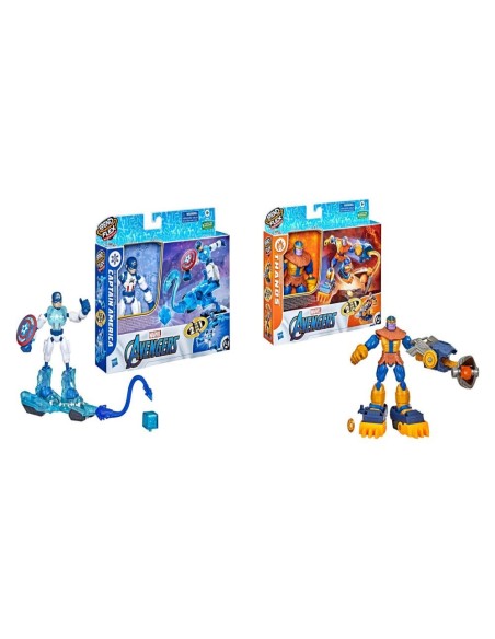 FIGURA MARVEL BEND AND FLEX MISSIONS SURTIDO B