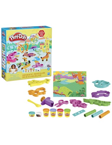 MASAS PLAY DOH ANIMALES COLORIDOS