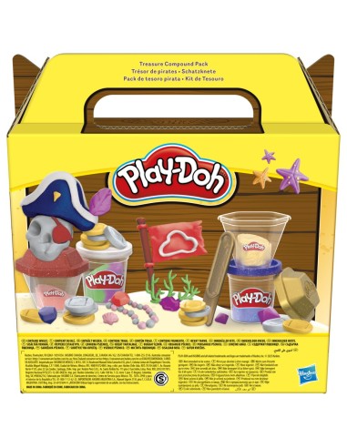 MASAS PLAY DOH PACK DE TESORO PIRATA