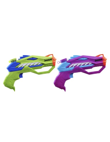 LANZADOR DE AGUA SUPER SOAKER DINOSQUAD SET DOBLE RAPTOR-SURGE