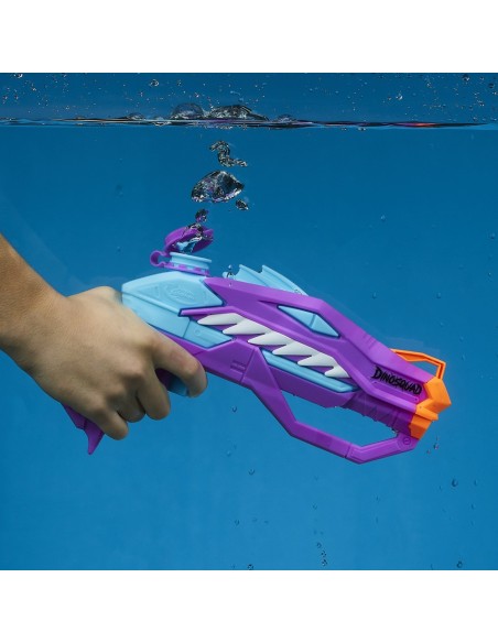 LANZADOR DE AGUA SUPER SOAKER DINOSQUAD SET DOBLE RAPTOR-SURGE