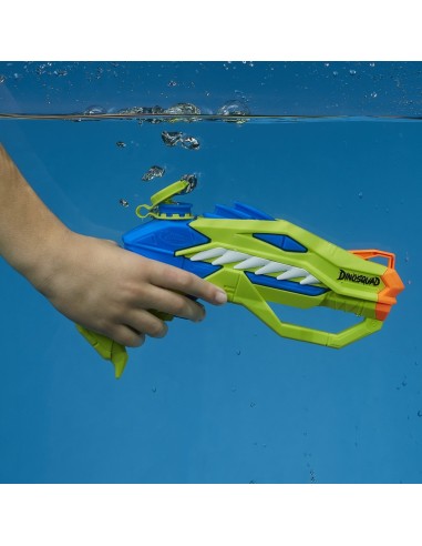 LANZADOR DE AGUA SUPER SOAKER DINOSQUAD SET DOBLE RAPTOR-SURGE