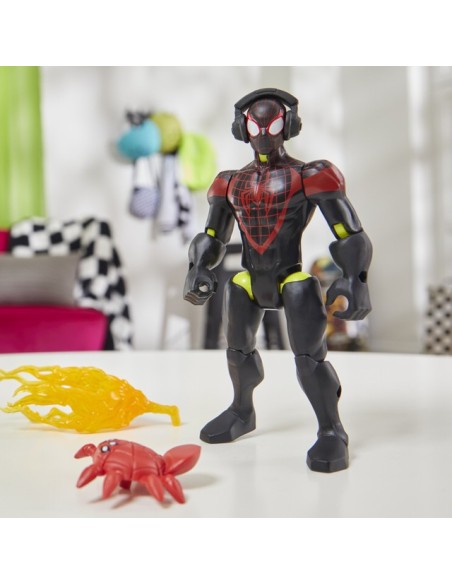 FIGURA DE ACCIÓN SPIDERMAN MIXMASHERS MILES MORALES