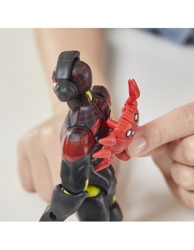 FIGURA DE ACCIÓN SPIDERMAN MIXMASHERS MILES MORALES