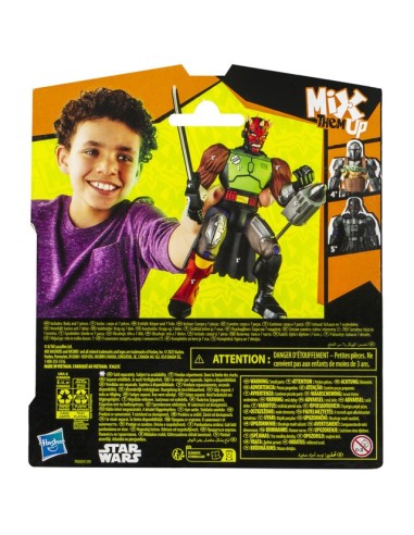 FIGURA DE ACCIÓN STAR WARS MIXMASHERS DARTH MAUL