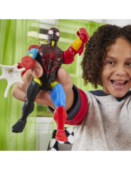 FIGURA DE ACCIÓN SPIDERMAN MIXMASHERS MILES MORALES