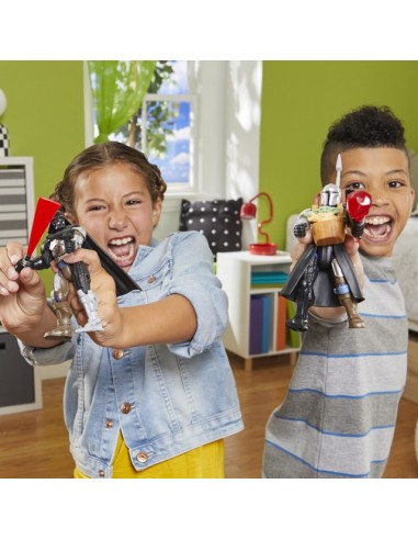 FIGURA DE ACCIÓN STAR WARS MIXMASHERS EL MANDALORIANO Y GROGU