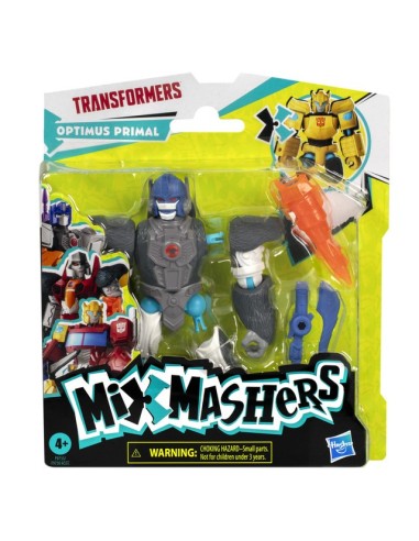 FIGURA DE ACCIÓN TRANSFORMERS MIXMASHERS OPTIMUS PRIMAL