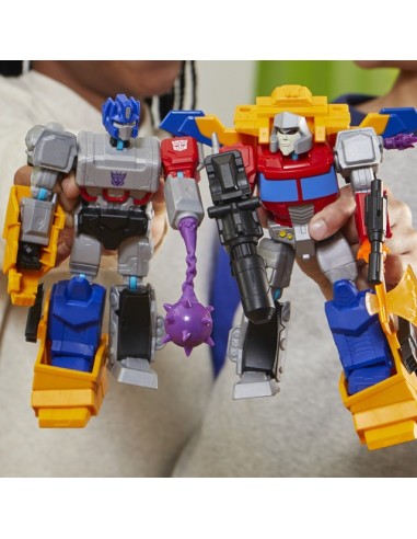 FIGURA DE ACCIÓN TRANSFORMERS MIXMASHERS OPTIMUS PRIMAL