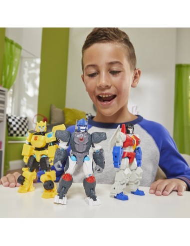 FIGURA DE ACCIÓN TRANSFORMERS MIXMASHERS OPTIMUS PRIMAL