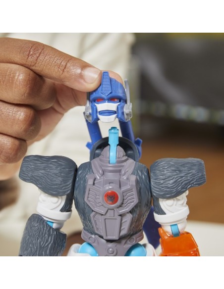 FIGURA DE ACCIÓN TRANSFORMERS MIXMASHERS OPTIMUS PRIMAL