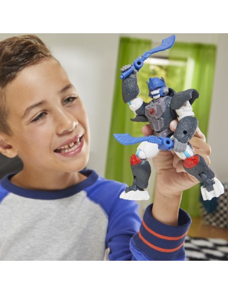 FIGURA DE ACCIÓN TRANSFORMERS MIXMASHERS OPTIMUS PRIMAL
