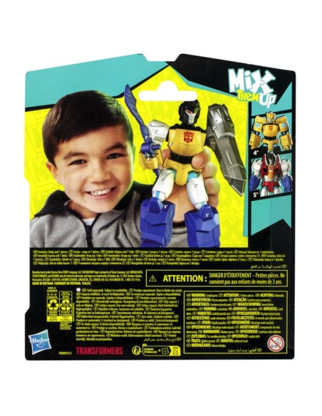 FIGURA DE ACCIÓN TRANSFORMERS MIXMASHERS STARSCREAM