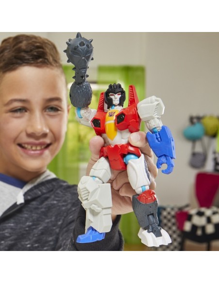 FIGURA DE ACCIÓN TRANSFORMERS MIXMASHERS STARSCREAM